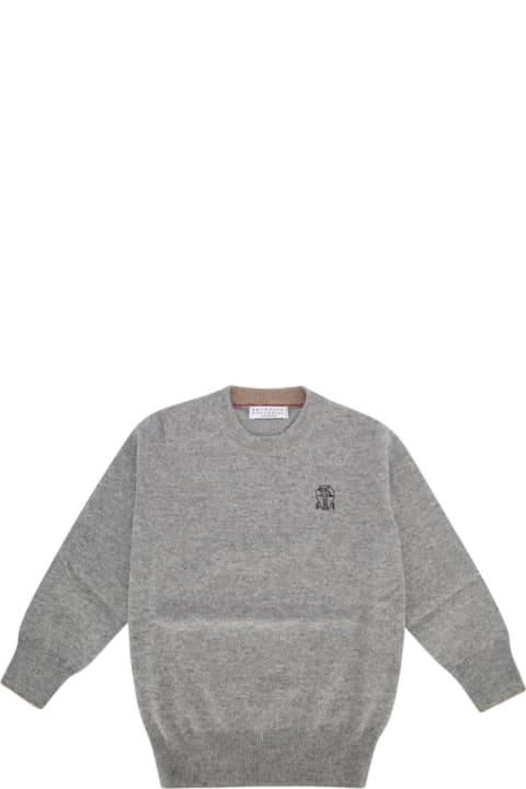 Sale for Boys Brunello Cucinelli Cashmere Sweater
