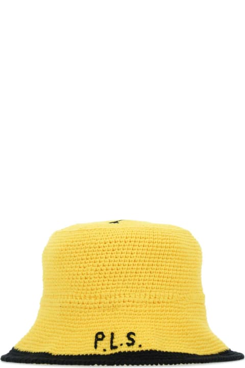 Philosophy di Lorenzo Serafini Hair Accessories for Women Philosophy di Lorenzo Serafini Yellow Crochet Hat
