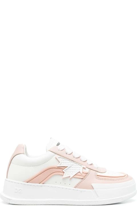 Sneakers for Women Dsquared2 Leather Canadian Sneakers