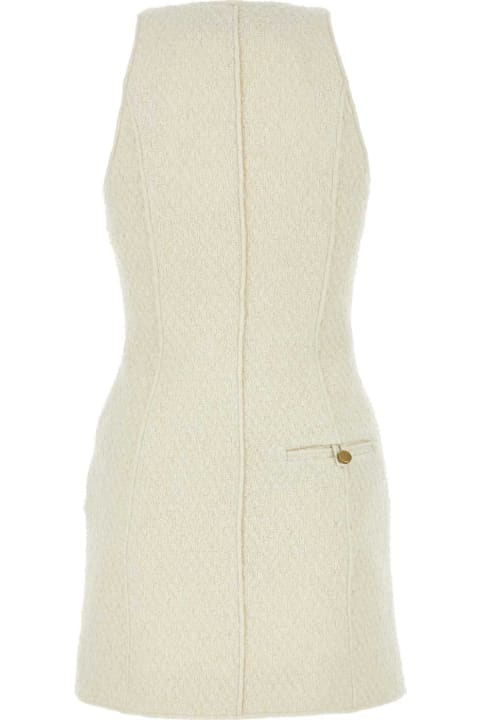 Philosophy di Lorenzo Serafini Coats & Jackets for Women Philosophy di Lorenzo Serafini Ivory Tweed Mini Dress