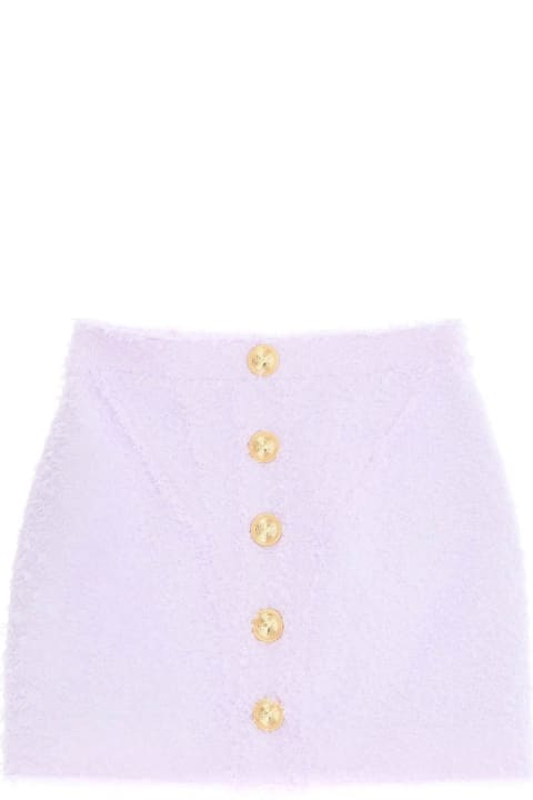 Balmain Skirts for Women Balmain Tweed Mini-skirt