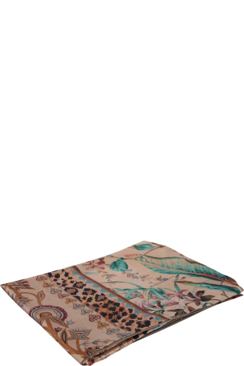 Scarves & Wraps for Women Pierre-Louis Mascia Aloe Beige/multicolor Scarf