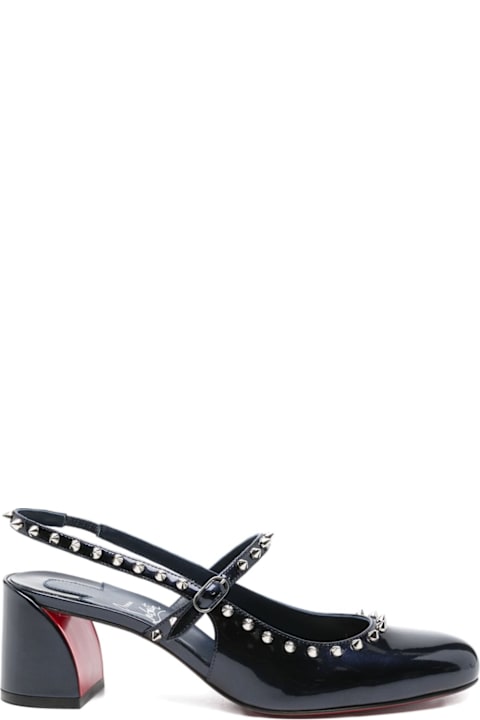 Homeware Christian Louboutin Janispikes Leather Pumps