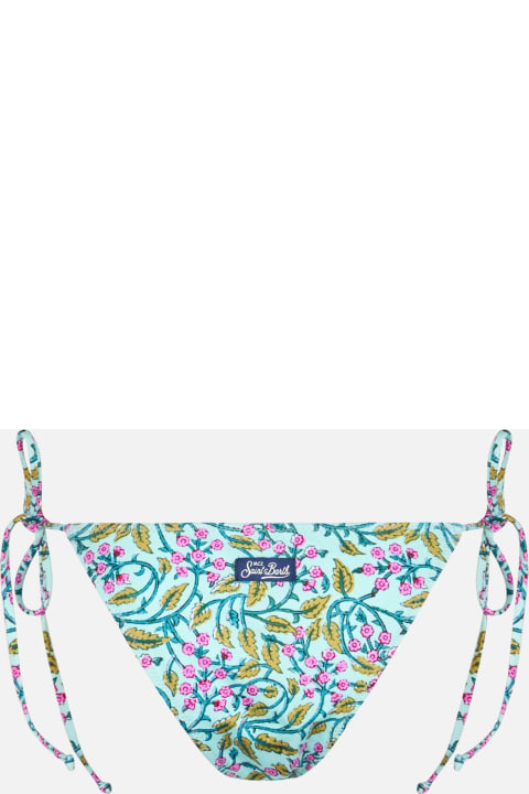 Homeware MC2 Saint Barth Woman Radical Flower Classic Swim Briefs Marielle