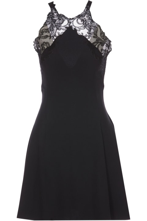 ウィメンズ Versaceのワンピース＆ドレス Versace Barocco Lace Mini Dress