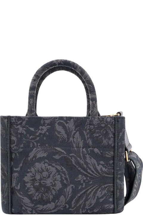 ウィメンズ Versaceのバッグ Versace Barocco Athena Top Handle Bag