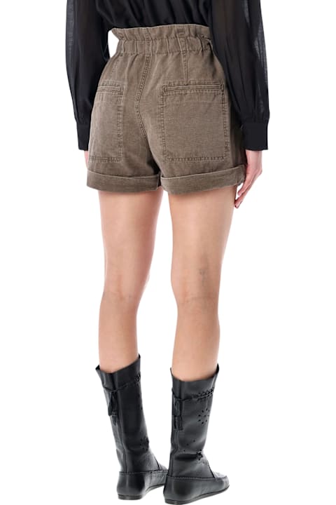 أدوات منزلية Marant Étoile Marant étoile Nirma Linen Blend Shorts