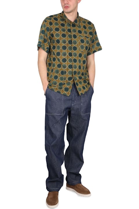 Engineered Garments Clothing for Men Engineered Garments Printed Shirt