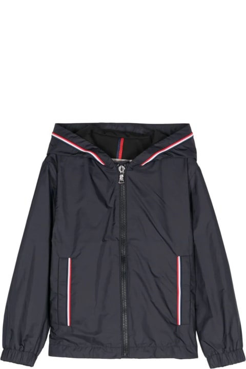 Coats & Jackets for Boys Moncler Moncler New Maya Coats Blue