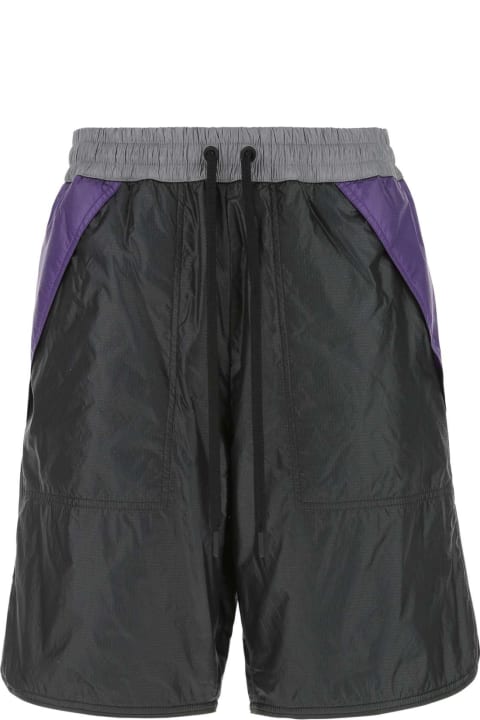 Moncler Grenoble Pants for Men Moncler Grenoble Multicolor Nylon Bermuda Shorts