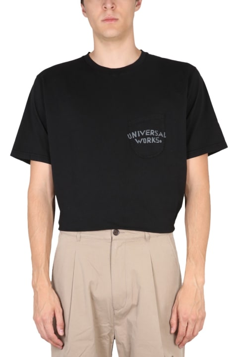 Universal Works Topwear for Men Universal Works Crewneck T-shirt