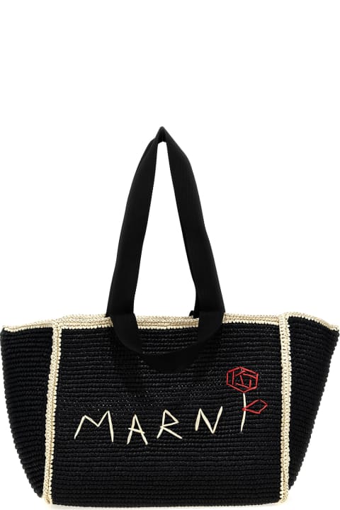 Marni for Women Marni Macramé Shopping Bag