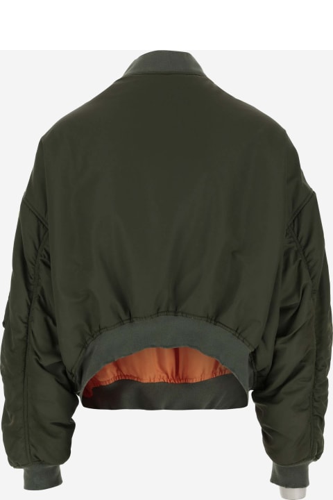 Balenciaga Coats & Jackets for Men Balenciaga Nylon Bomber Jacket