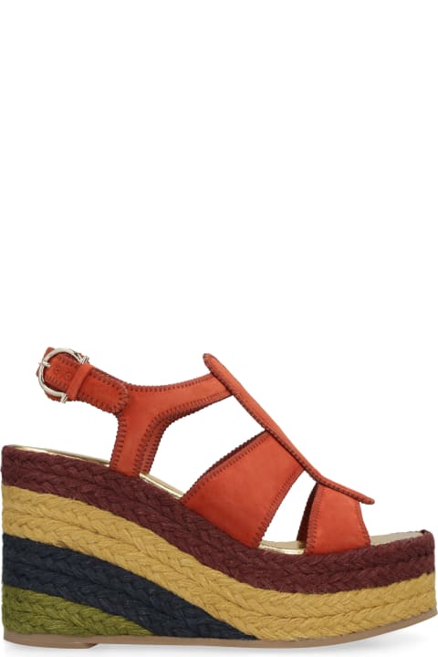Ferragamo Shoes for Women Ferragamo Jute Wedge Espadrilles