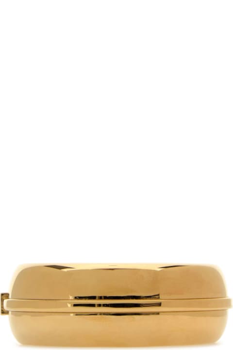 Fendi Jewelry for Women Fendi Gold Metal Fendigraphy Bracelet