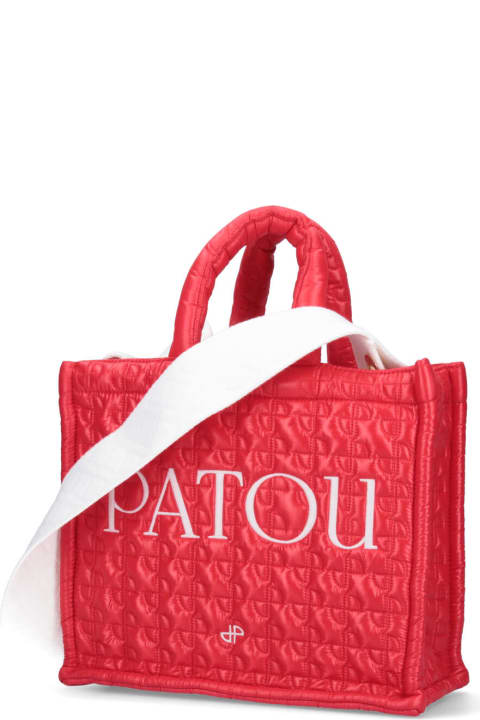 Patou Totes for Women Patou Small Quilted Tote Bag