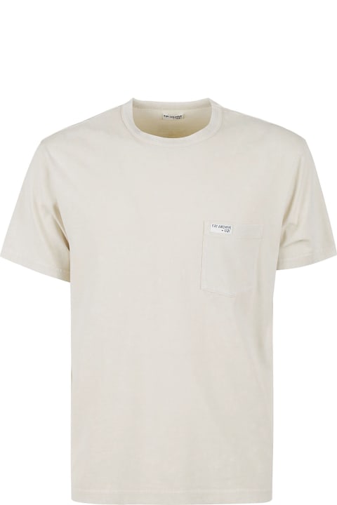 Fay Topwear for Men Fay Logo Pocket T-shirt