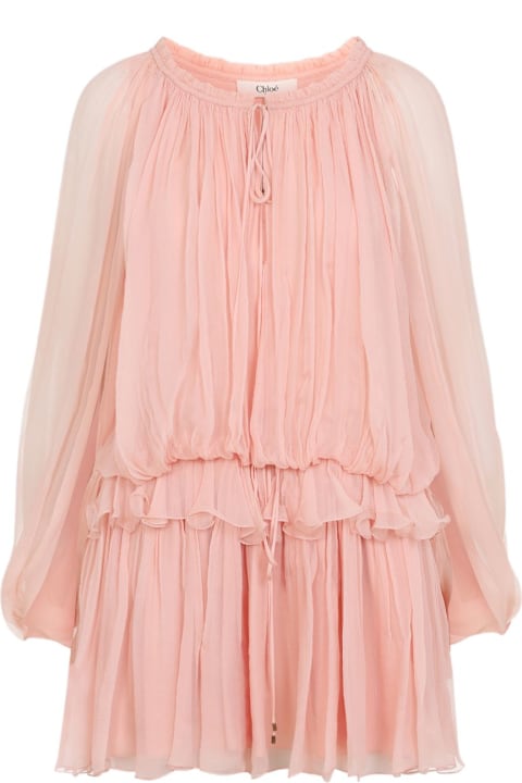 أدوات منزلية Chloé Silk Mini Dress