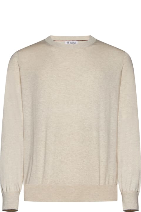 Sweaters for Men Brunello Cucinelli Lightweight Cotton Jersey