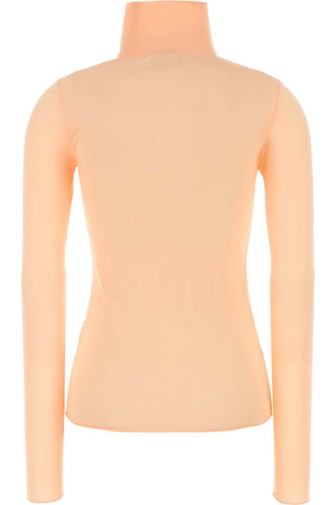 Dries Van Noten سترات صوف وبدل رياضية لـ السيدات Dries Van Noten Pink Stretch Nylon Top