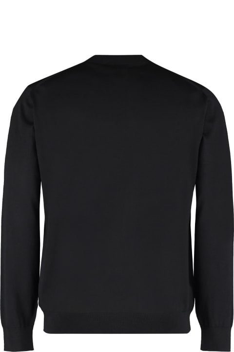 Homeware Prada Virgin Wool Crew-neck Sweater