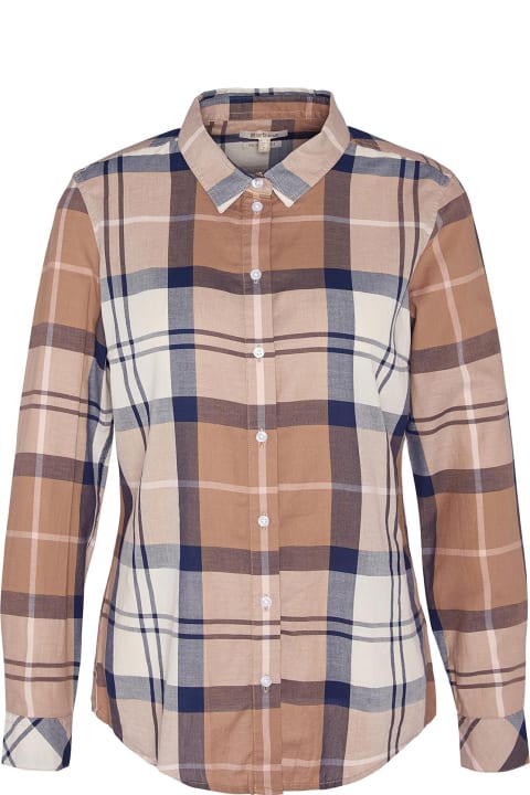 Barbour Topwear for Women Barbour Long Sleeve Checked Shirt
