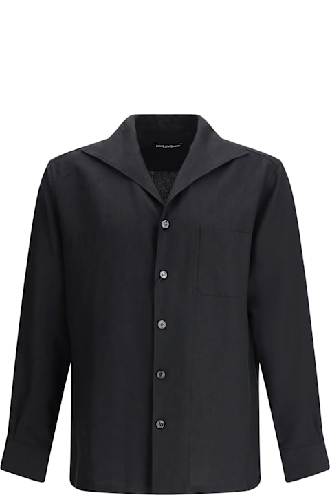Dolce & Gabbana Shirts for Men Dolce & Gabbana Linen Shirt