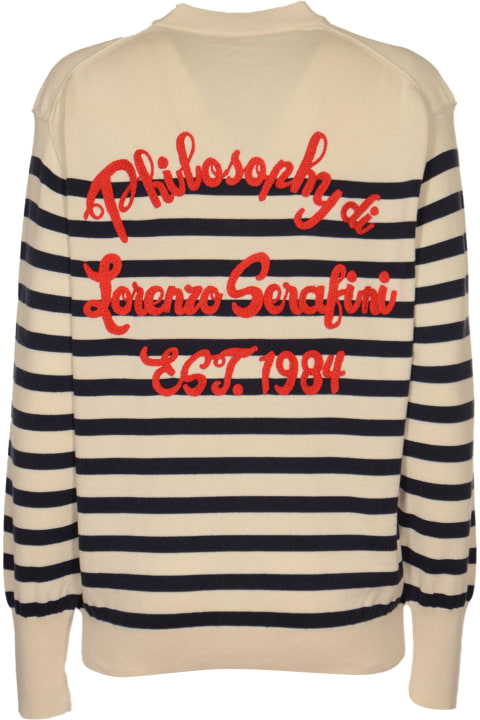 Philosophy di Lorenzo Serafini Sweaters for Women Philosophy di Lorenzo Serafini Stripe Patterned Rib Pullover