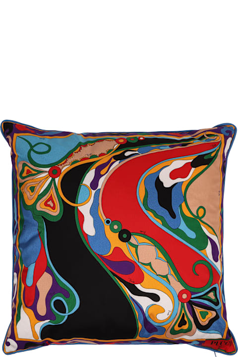  Pucciديكور منزلي Pucci Silk Cushion