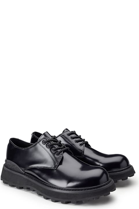 Cult Shoes for Men Cult Derby Black Leather