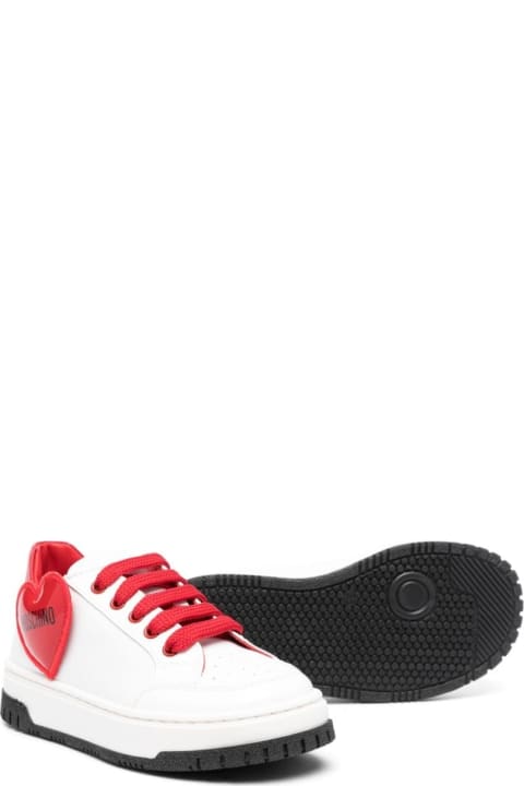 Moschino for Kids Moschino Sneakers With Application
