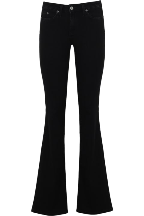 Roy Rogers Clothing for Women Roy Rogers Flare Jeans In Black Denim