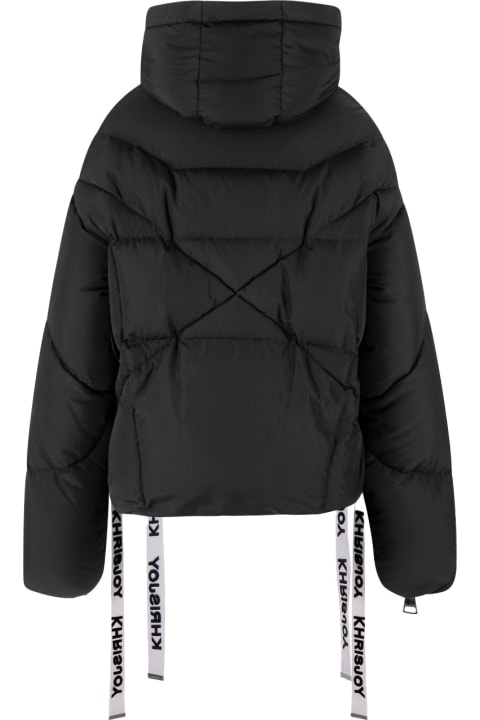 Khrisjoy Coats & Jackets for Women Khrisjoy Black Khris Iconic Puffer Jacket