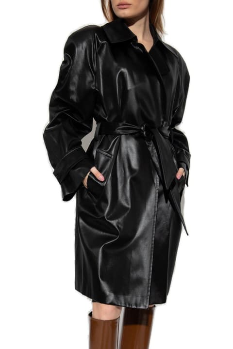 The Coat Edit for Women Saint Laurent Belted Trench Coat