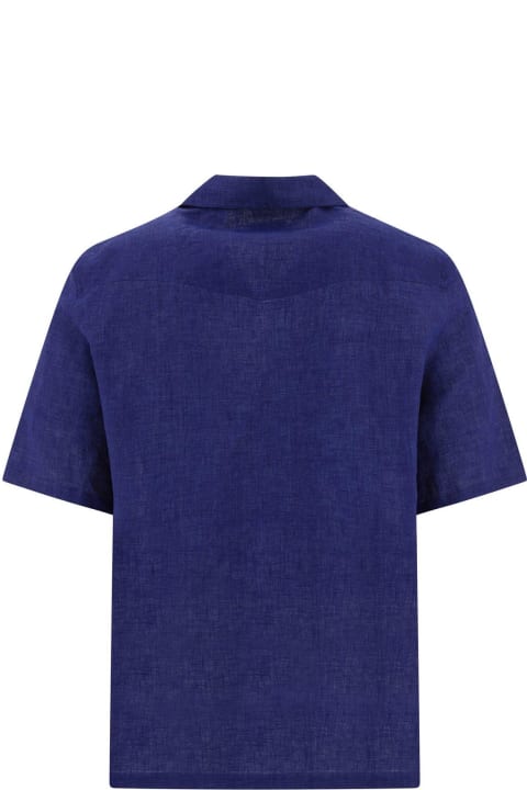 Brunello Cucinelli for Men Brunello Cucinelli Buttoned Short-sleeved Shirt