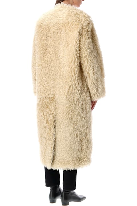 Homeware STAND STUDIO Stand Studio Carolina Long Curly Faux-fur Coat