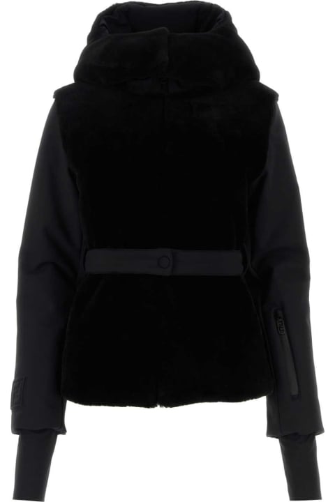 Fendi Clothing for Women Fendi Black Stretch Nylon Jacket