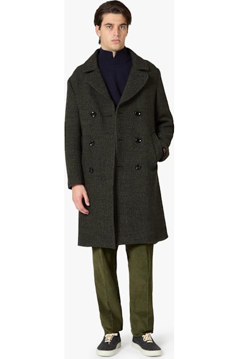 doppiaa for Women doppiaa Aanchorage Double-breasted Melange Coat