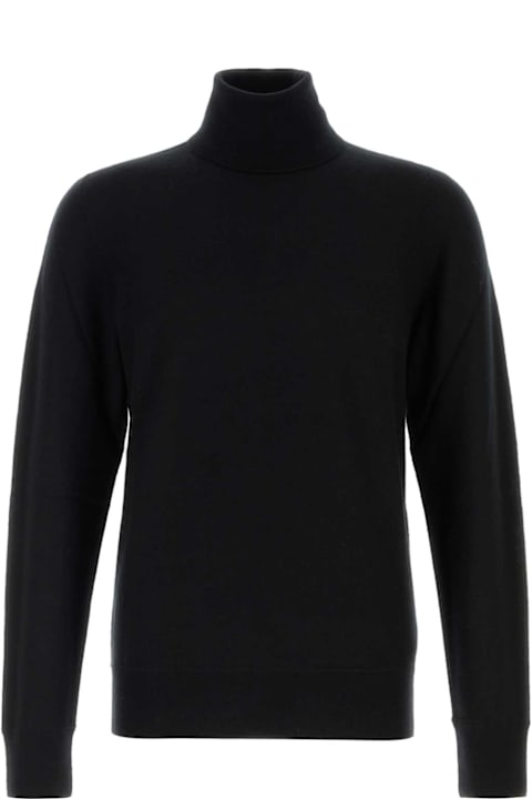 The Row for Kids The Row Black Cashmere Bjorn Sweater