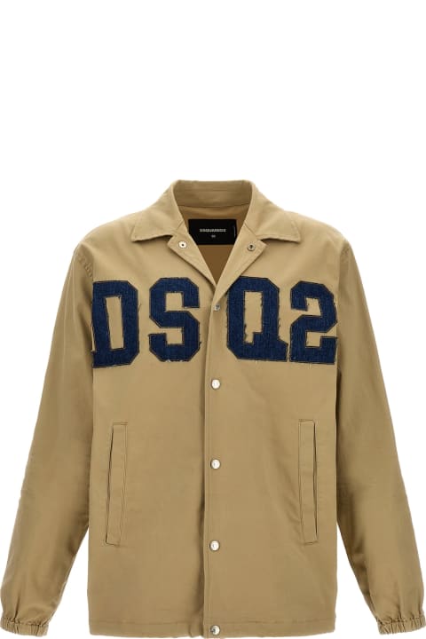 Dsquared2 Coats & Jackets for Men Dsquared2 'dsq2 Coach' Jacket