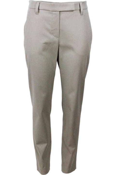 Brunello Cucinelli Pants & Shorts for Women Brunello Cucinelli Cropped Stretched Trousers