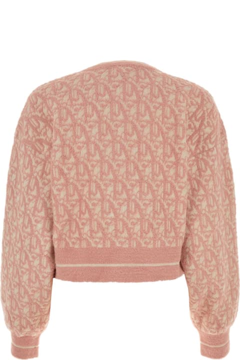 ウィメンズ Palm Angelsのニットウェア Palm Angels Embroidered Nylon Blend Sweater