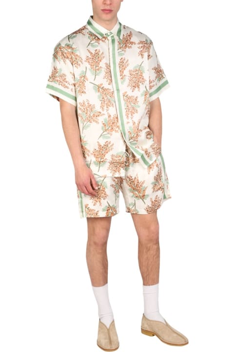 Mouty Pants for Men Mouty Bermuda Floral Print Shorts