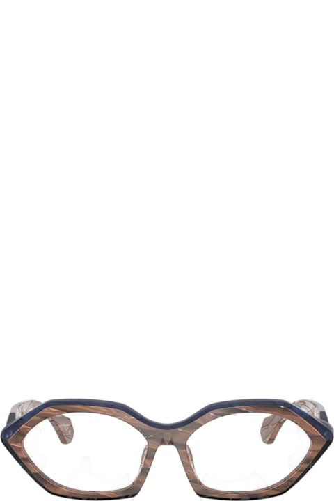 Alain Mikli for Kids Alain Mikli Alain Mikli A03530dm - Blue & Bronze 0002 Glasses