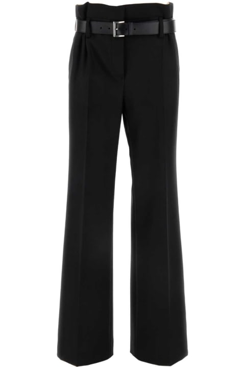 أدوات منزلية Prada Black Gabardine Pant