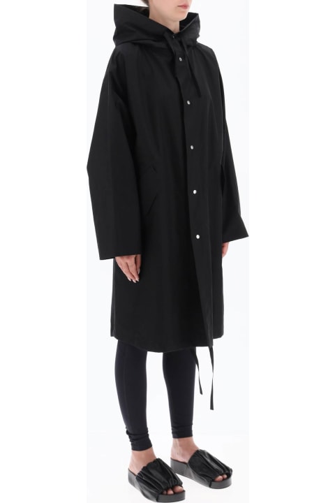 Jil Sander Coats & Jackets for Women Jil Sander Black Oversized Midi Parka
