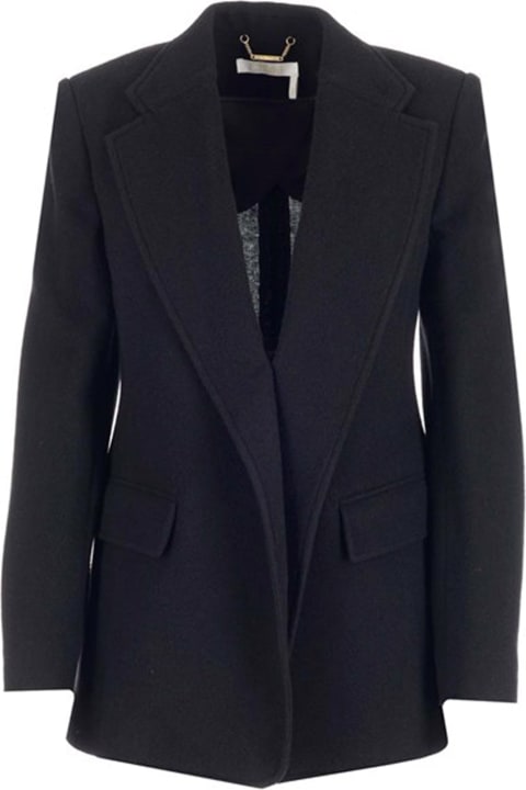 Coats & Jackets for Women Chloé Wool And Cashmere Blazer