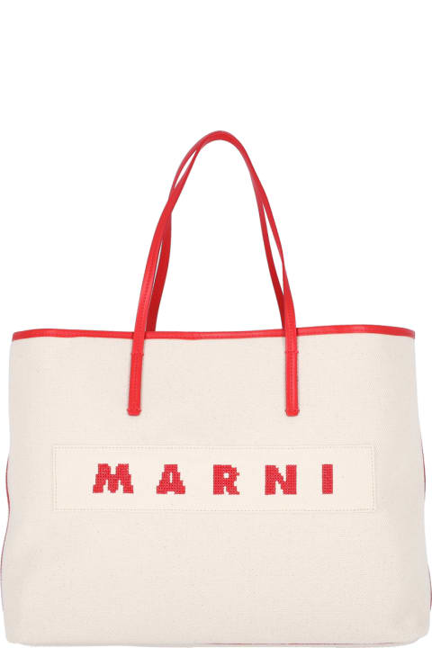 Marni for Women Marni Logo Tote Bag