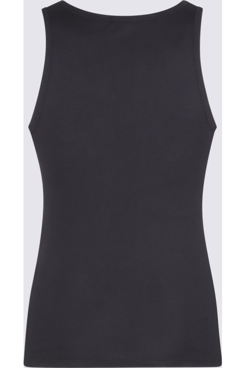 Everywhere Tanks for Men Tom Ford Black Cotton Top