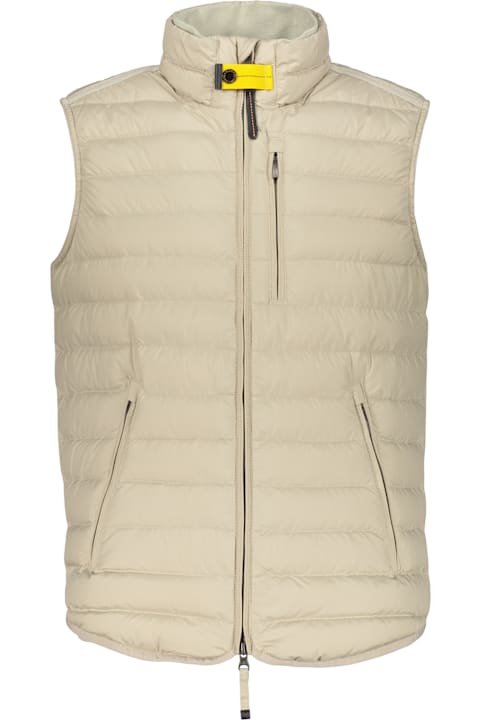 Parajumpers for Kids Parajumpers Lightweight Beige Padded Gilet With Pockets
